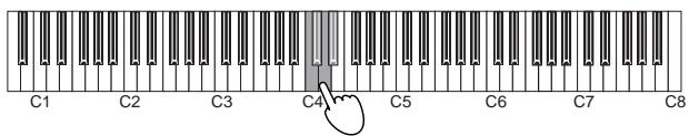KORG K49 - Velocity curve - 1