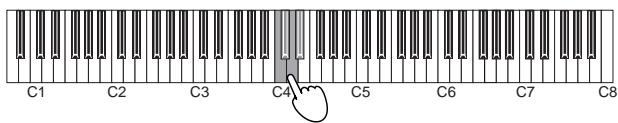 KORG K61 - Velocity curve - 1