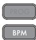 KORG KAOSSILATOR PRO - Betrachten der Taktzahl - 2