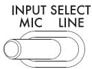 KORG KAOSSILATOR PRO - Selecting the audio input - 1