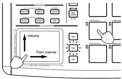 KORG PADKONTROL - The Flam function - 2