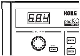KORG PADKONTROL - Play-Modus - 1