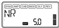 KORG PX5D - NR: réduction du bruit - 1