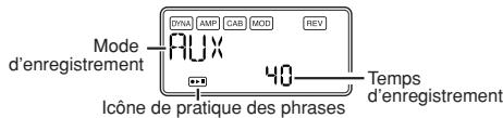 KORG PX5D - Sélection du mode d'enregistrement - 1