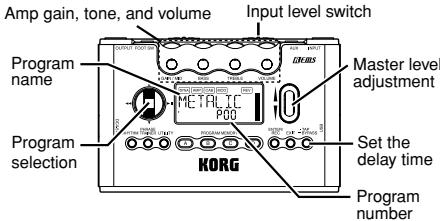 KORG PX5D - Quick Edit - 1