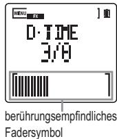 KORG SOUND ON SOUND - Anwahl eines Effekt und Einstellen der Parameter - 3