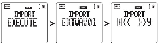 KORG SOUND ON SOUND - Importing a file - 1