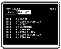 KORG ZERO 8 - EQ INFO - 1