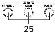 KORG ZERO 8 - CUE button - 5