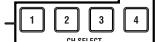 KORG ZERO4 - CH-SELECT-Schalter - 10