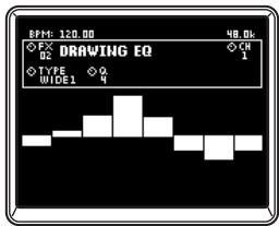 KORG ZERO8 - 1: Touch-Effect 1 (Acht-Balken-Typ) - 1
