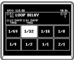 KORG ZERO8 - 3: Effet de toucher 3 (type huit pavés tactiles) - 1