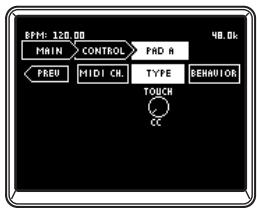 KORG ZERO8 - PAD A-D - 2