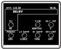 KORG ZERO8 - 5: Effet de commande de bouton - 1