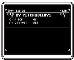 KORG ZERO8 - 4: Touch-Effekt 4 (Touchpad-Typ) - 1