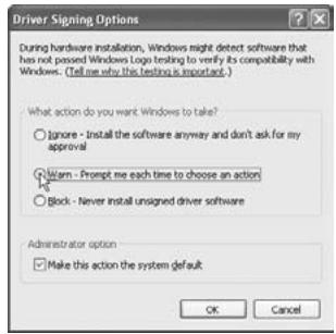KORG ZERO8 - Autoriser l'installation d'un pilote sans signature numérique - 2