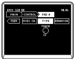 KORG ZERO8 - PAD A~D - 2