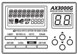 KORG AX 3000 G - Manuel d'utilisation - 1