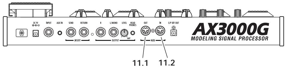 KORG AX 3000 G - Prise PHONE (mini jack stéreo) - 1