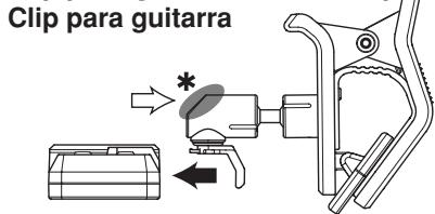 KORG AW2 - Anbringendesmitgelieferten Clips - 1