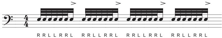 KORG BEATLAB - SEVEN STROKE ROLL - 1