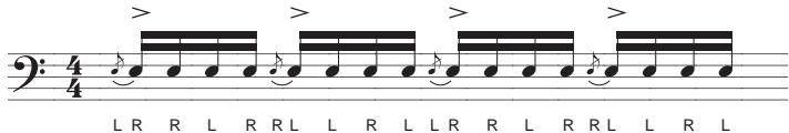 KORG BEATLAB - FLAM PARADIDLE - 2