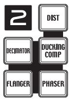 KORG KAOSS PAD QUAD - Effect Type List - 2