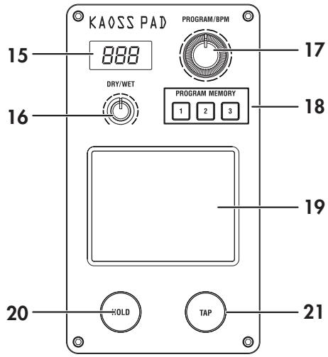 KORG KM402 - PAD-HOLD-Taste - 1