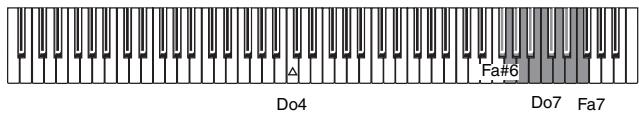 KORG LP350 - Transposition - 3