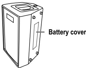 KORG MMA130 - Installing batteries - 1