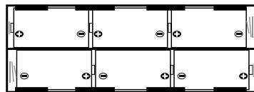 KORG MMA130 - Mise en place des piles - 2