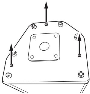 KORG MMA130 - Attaching the stabilizer - 1