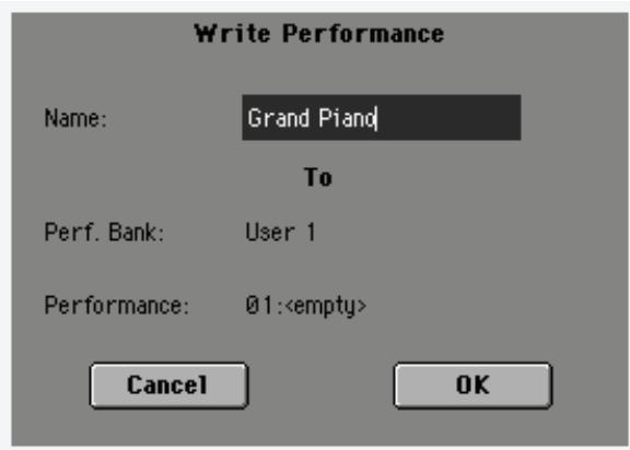 KORG MP10PRO - Sauvegarder une performance - 1