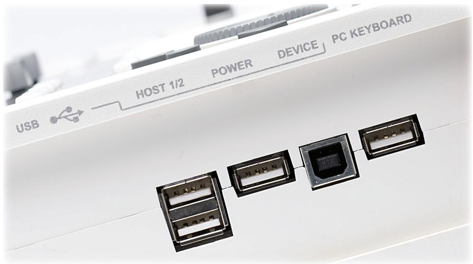 KORG MP10PRO - Connexion d'un clavier de PC - 1