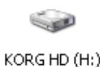 KORG MP10PRO - Activer/couper la connexion USB avec un ordinateur - 2