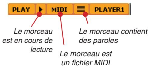 KORG MP10PRO - Lecture du morceau sélectionné - 2