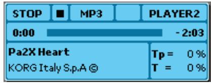 KORG MP10PRO - Lecture 'autoload': chargement automatique de morceaux - 2