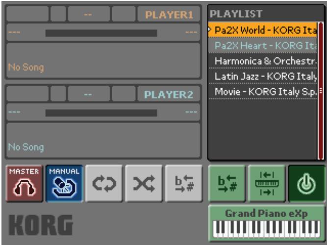 KORG MP10PRO - Mise sous tension - 2