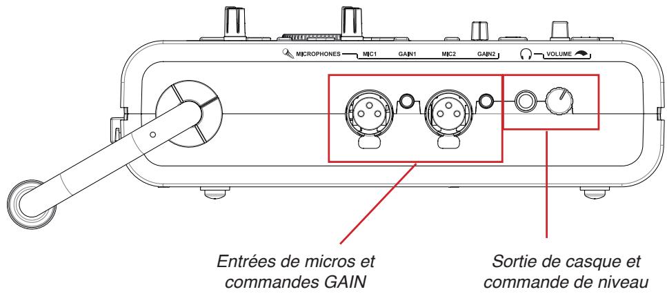 KORG MP10PRO - Panneau latéral gauche - 1