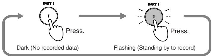 KORG NC300 - ■ To Record a Performance... - 5