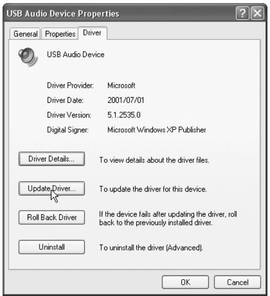 KORG NC300 - ■ Installing the Driver on Windows XP - 4
