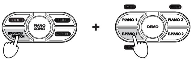 KORG NC300 - ■ Enabling or Disabling Control Changes - 1