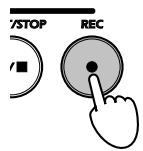 KORG NC300 - ■ To Record a Performance... - 3