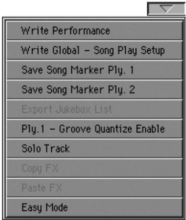 KORG PA2XPRO - Menu de la page - 1