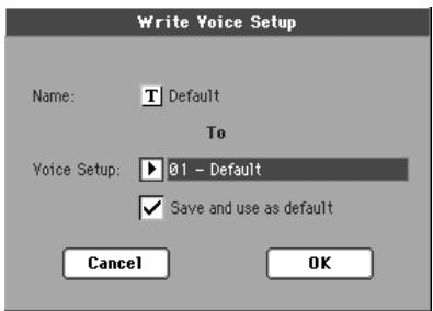 KORG PA2XPRO - Menu de la page - 5