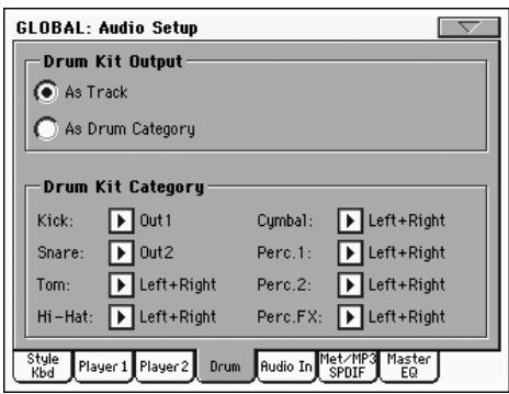 KORG PA2XPRO - Contrôles midi du voice processor - 15