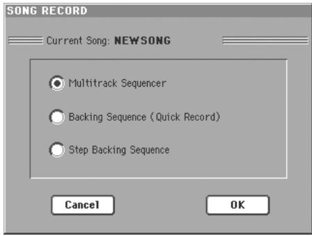 KORG PA2XPRO - Entrer en mode record - 1