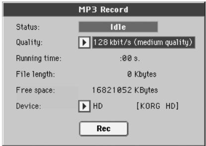 KORG PA2XPRO - Enregistrer - 1