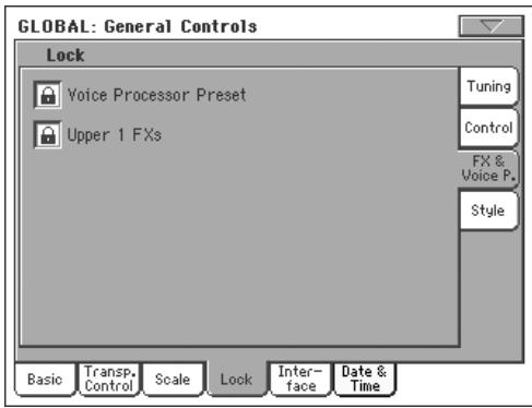 KORG PA2XPRO - - Afficheur lock-fx & voice processor - 1