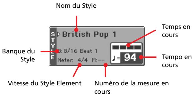 KORG PA2XPRO - Icône du menu de la page - 2
